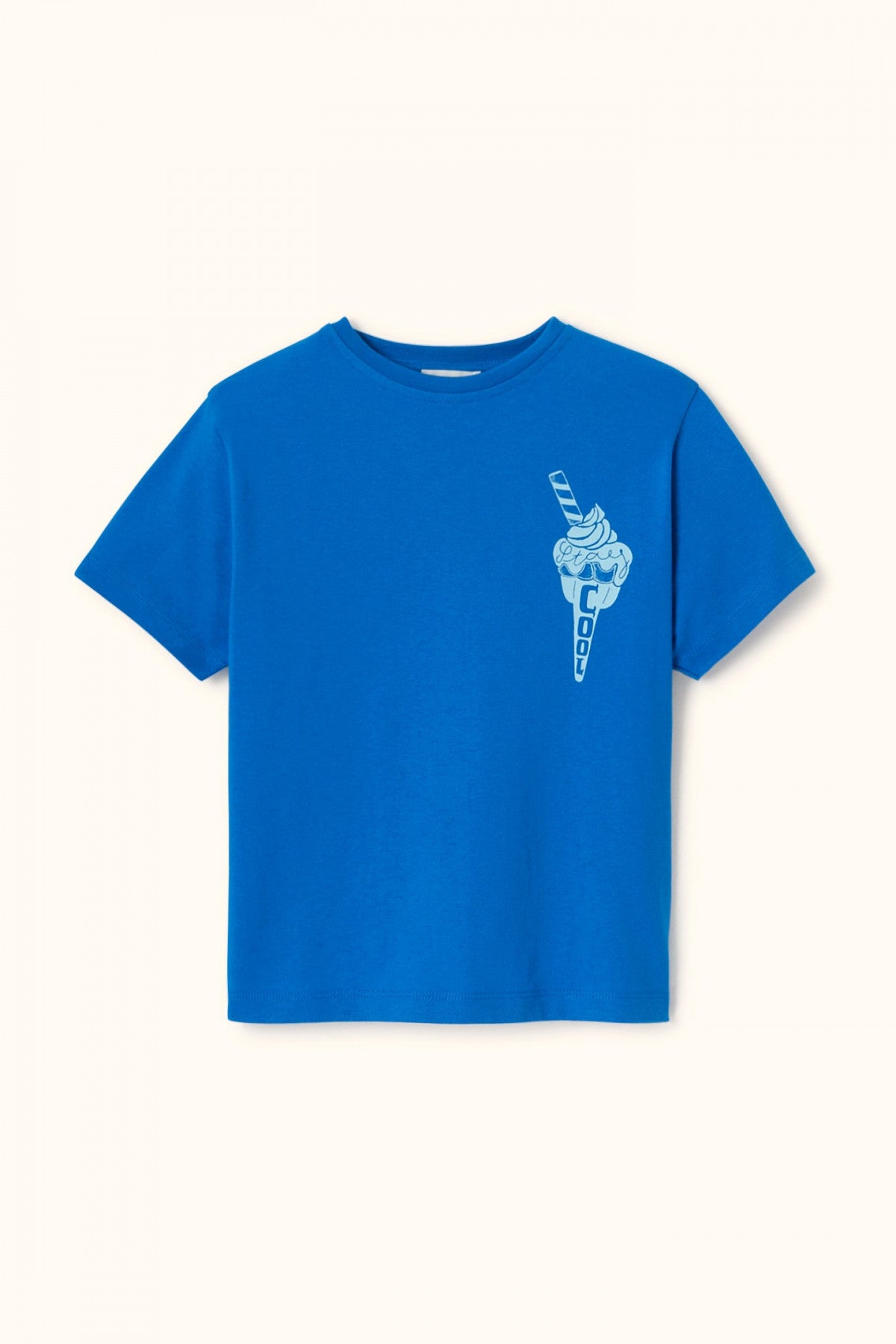 T-shirt bébé/enfant "Karu/Glace - Bleu Klein" - Apaches Collections