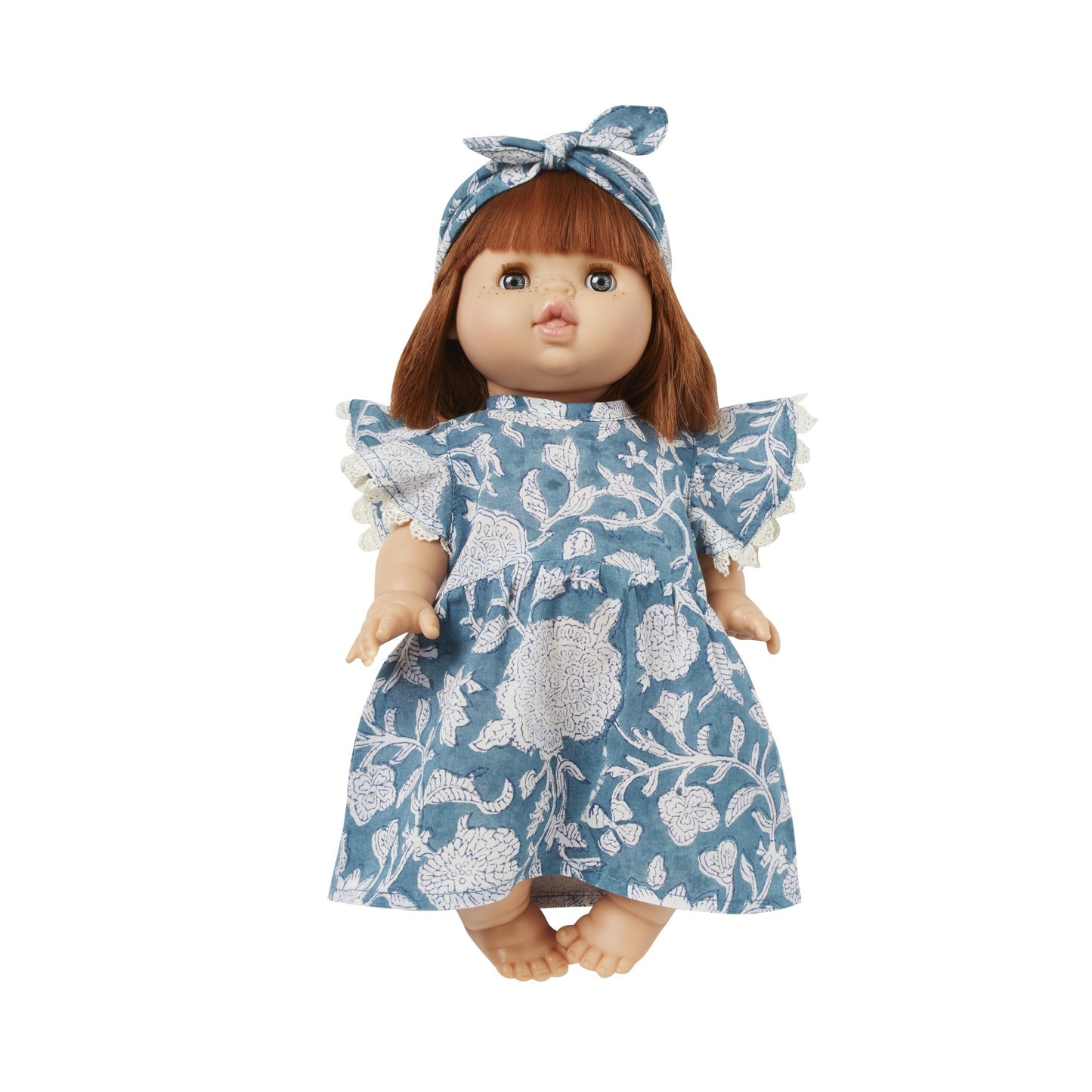 "Amicia" robe + headband pour poupée