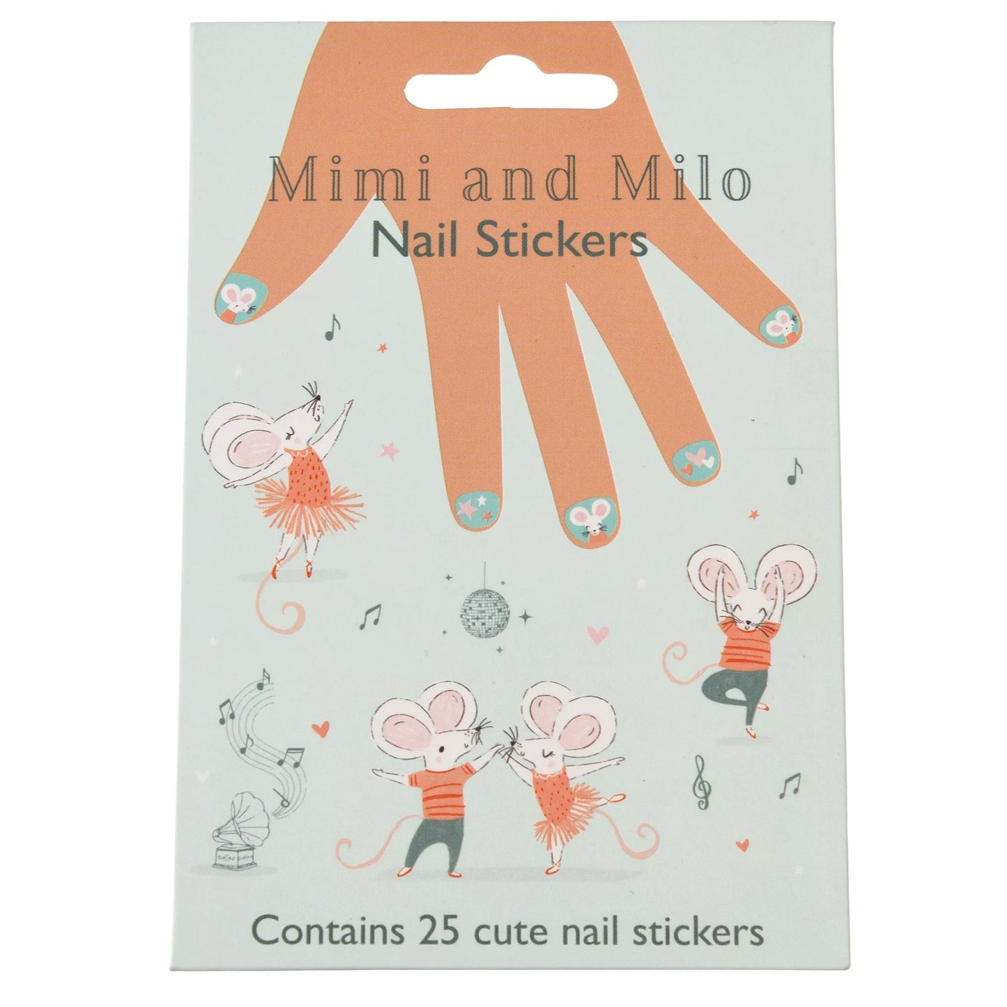 Stickers pour ongles "Mimi & Milo"