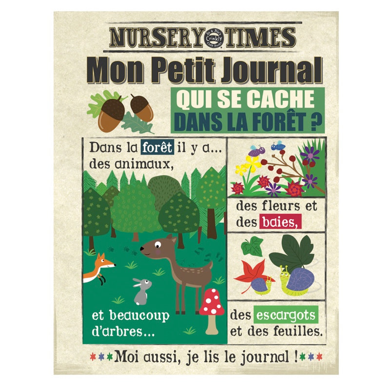 "Mon Premier Journal" - Qui se cache dans la forêt ?