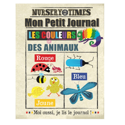 "Mon Premier Journal" - Les couleurs des animaux