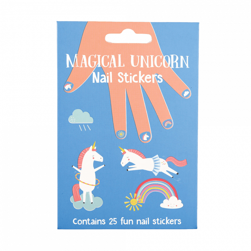 Stickers pour ongles "Licorne Magique"