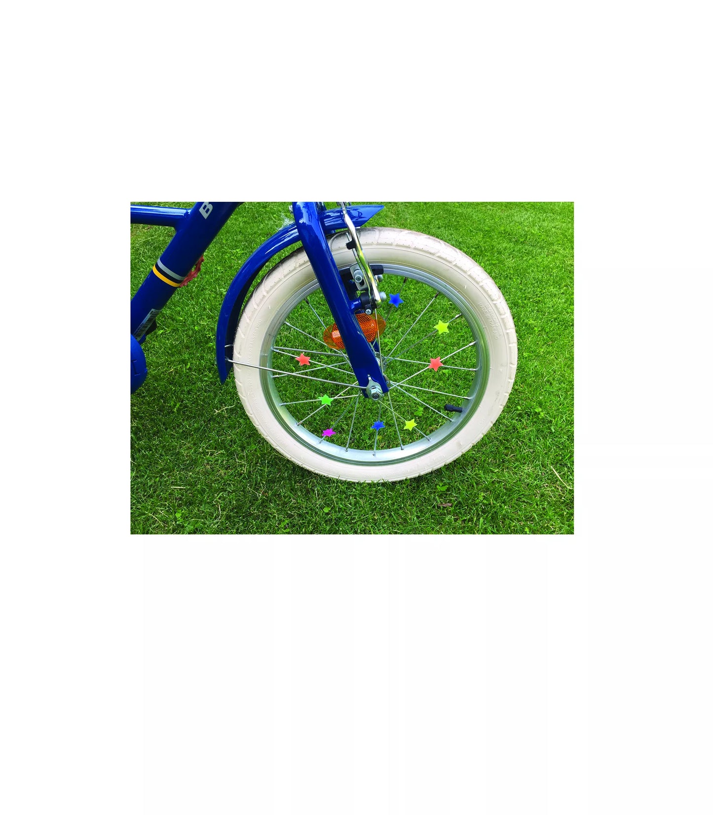 Décorations multicolores pour roues de vélo - Ratatam