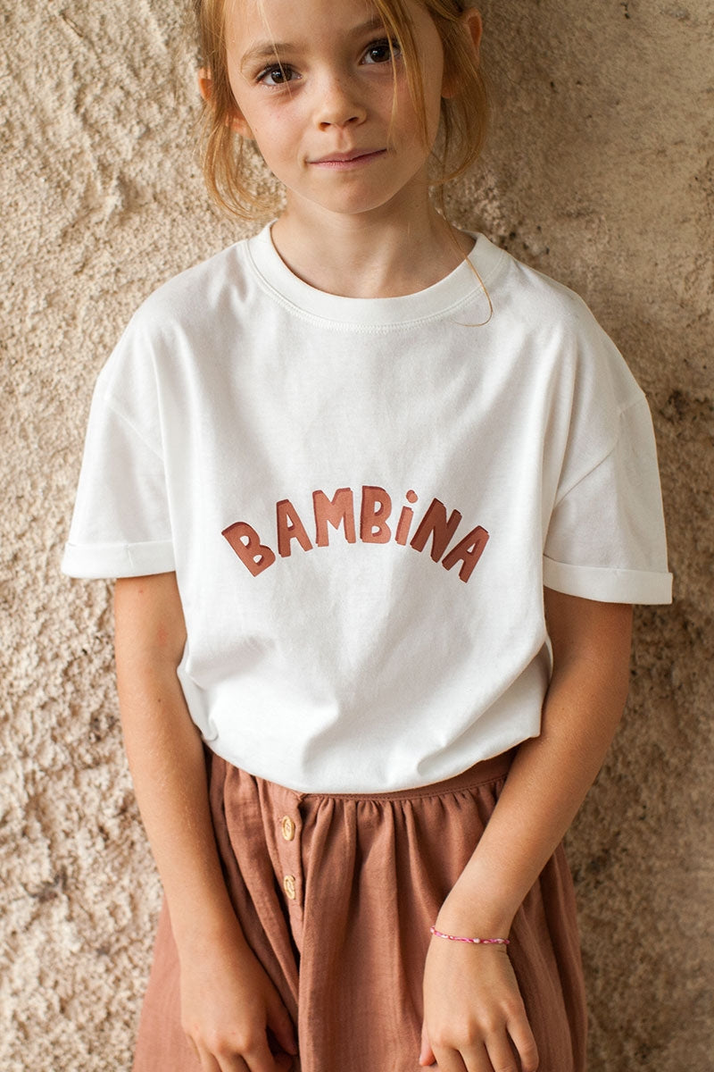 T-shirt "mini Amore blanc " - Marlot Paris